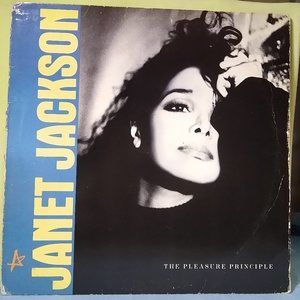 Janet Jackson The Pleasure Principle 1986 Mixes Single Vinyl record